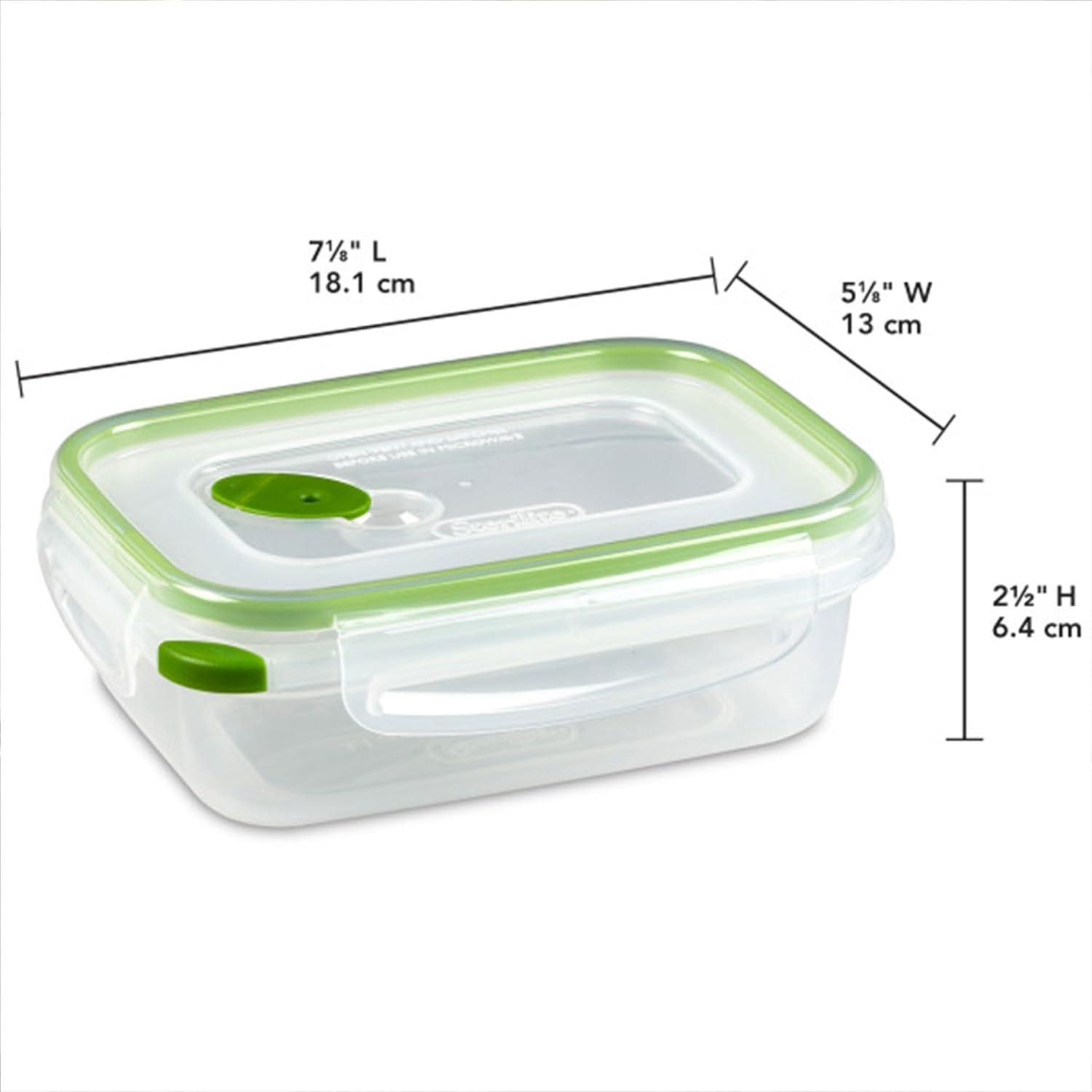 imageSterilite 03221106 83 Cups Rectangle UltraSeal Container 6PK31 Cup