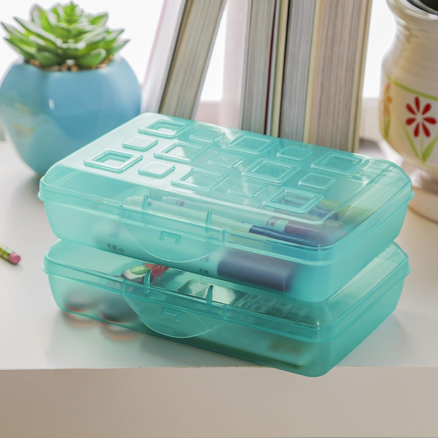 imageSterilite 17226W12 Box Pack of 12 Molokai Blue Tint 12 Pack
