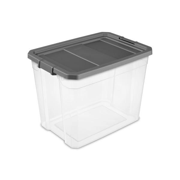 imageSterilite Box Stacker Modular Clear 16QT 14723V06108 Quart
