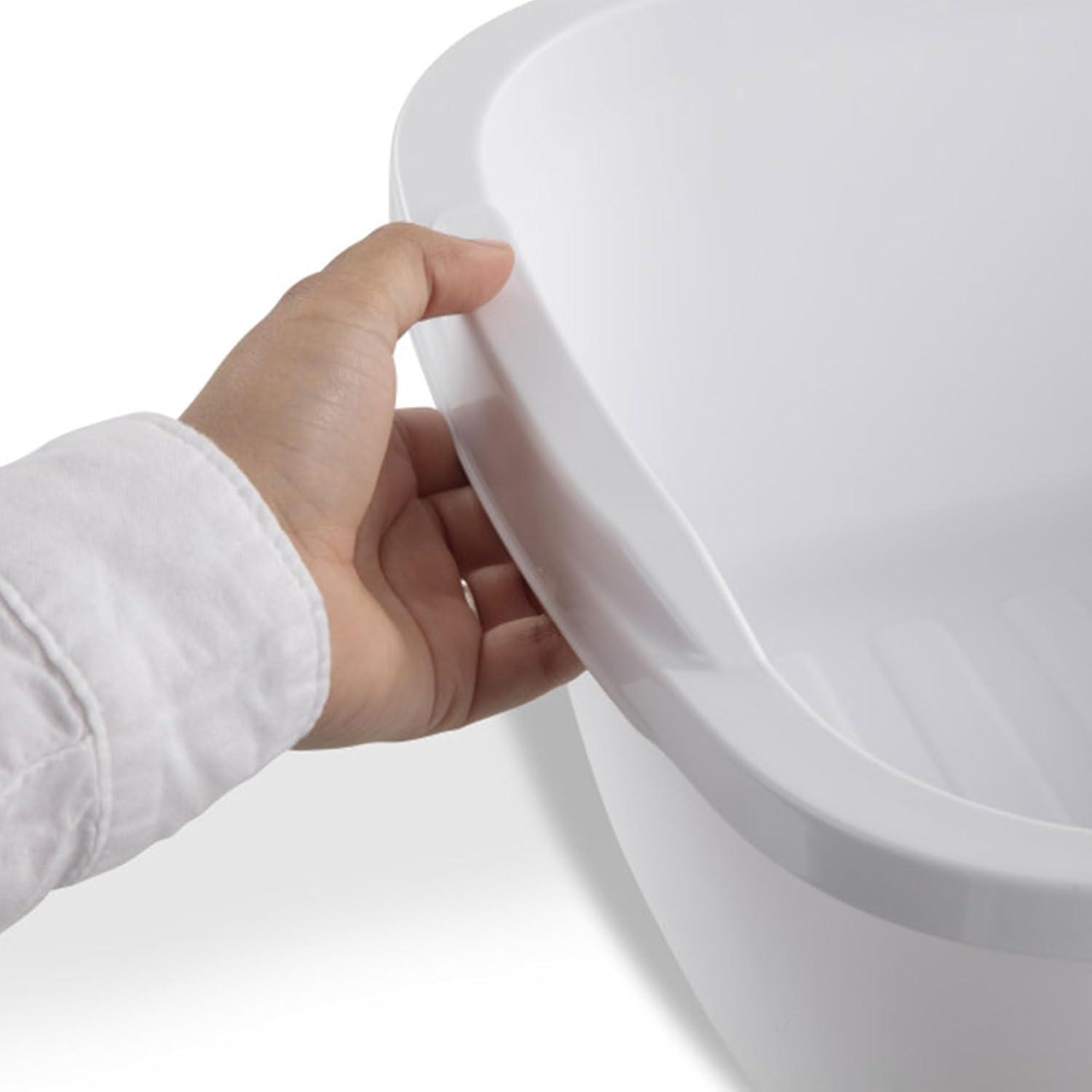 imageSterilite Convenient Extra Large MultiFunctional Home 12Quart Standard Sink Dish Washing Storage Pan Red 8 PackWhite