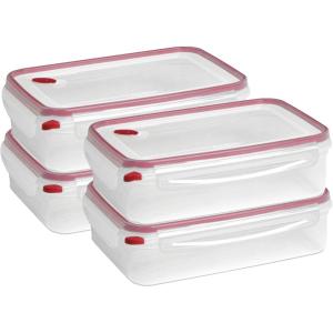 Sterilite 03221106 8.3 Cups Rectangle Ultra-Seal™ Container 6PK(16 Cup)