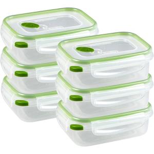 Sterilite 03221106 8.3 Cups Rectangle Ultra-Seal™ Container 6PK(3.1 Cup)