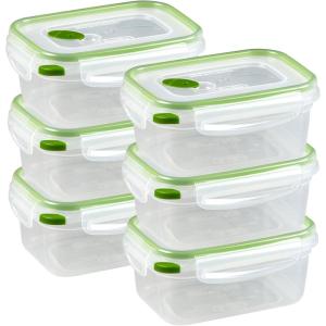 Sterilite 03221106 8.3 Cups Rectangle Ultra-Seal™ Container 6PK(4.5 Cup)