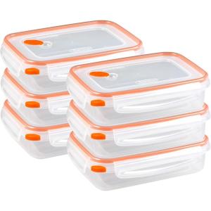Sterilite 03221106 8.3 Cups Rectangle Ultra-Seal™ Container 6PK(5.8 Cup)