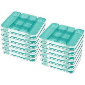 Sterilite 14028606 Divided Storage Case for Crafting and Hardware(12 Pack)
