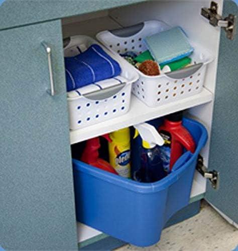 imageSterilite Medium Plastic Storage Container 6 Pack and Small Plastic Storage Container 12 Pack