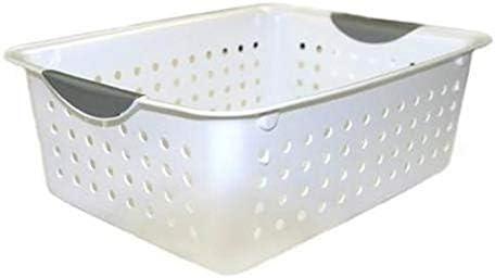 imageSterilite Medium Plastic Storage Container 6 Pack and Small Plastic Storage Container 12 Pack
