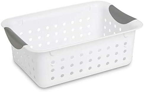 imageSterilite Medium Plastic Storage Container 6 Pack and Small Plastic Storage Container 12 Pack