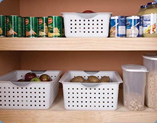 imageSterilite Medium Plastic Storage Container 6 Pack and Small Plastic Storage Container 12 Pack