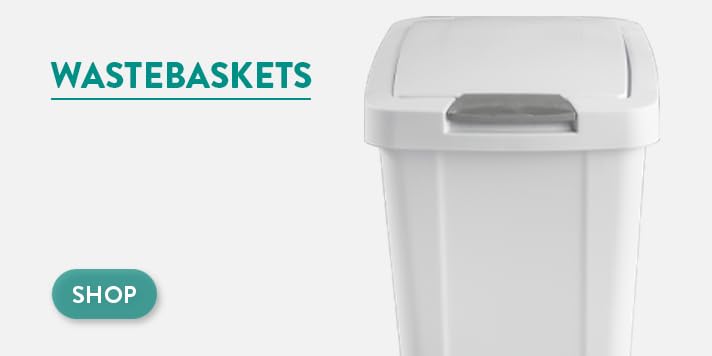 The Sterilite three-tier wide woven storage unit with decorative plastic drawers is ideal for organizing clothes in your bedroom or closet, helping you efficiently organize your belongings and create a tidy home.