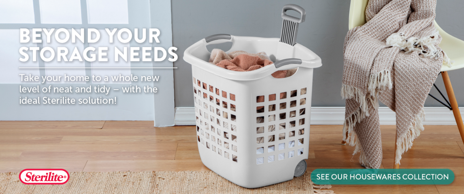 The Sterilite three-tier wide woven storage unit with decorative plastic drawers is ideal for organizing clothes in your bedroom or closet, helping you efficiently organize your belongings and create a tidy home.