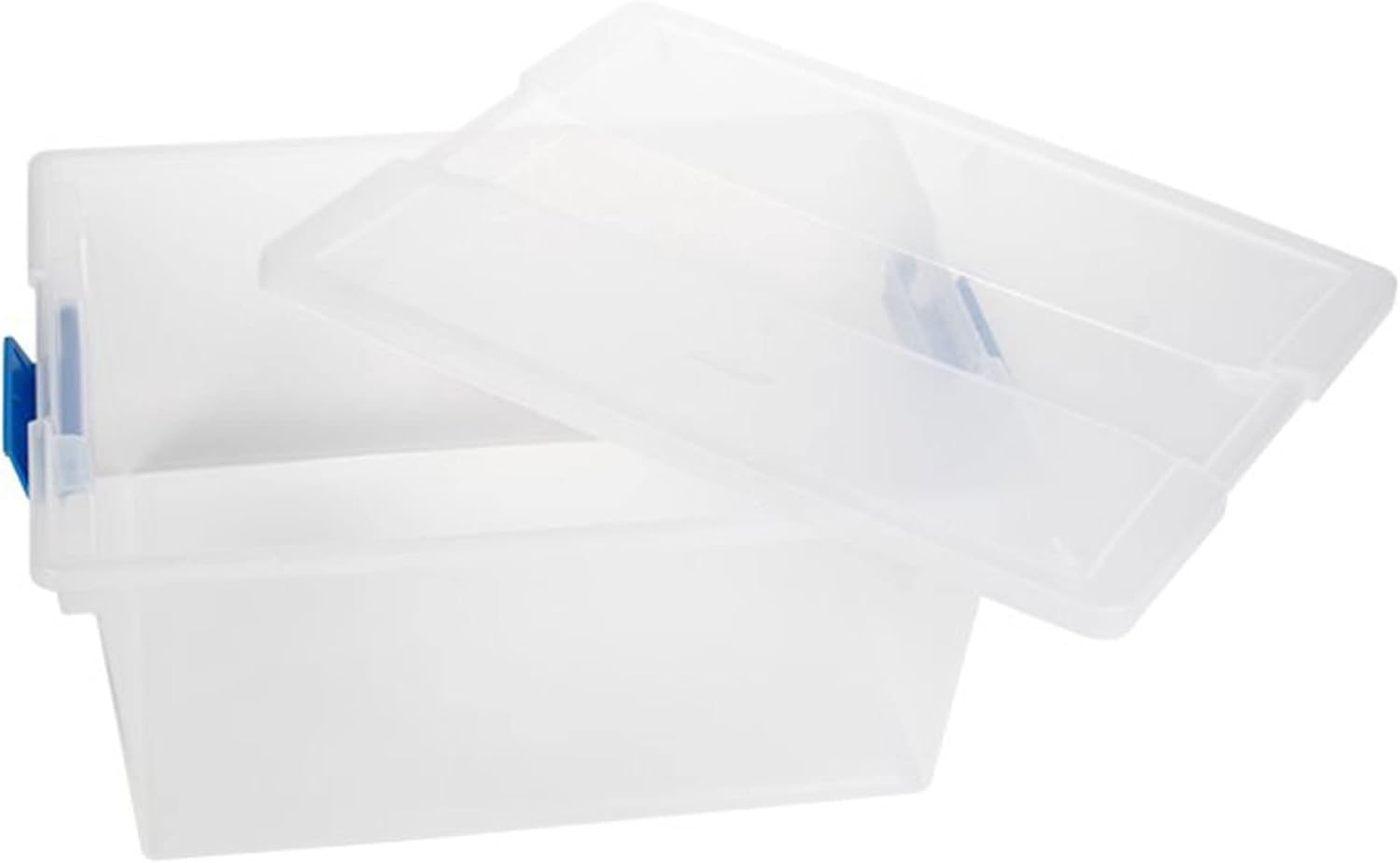 image:imageSterilite Medium Clear Multipurpose Plastic Storage Tote 12 Pack and Large Clear Multipurpose Plastic Storage Tote 12 Pack for Home Organization